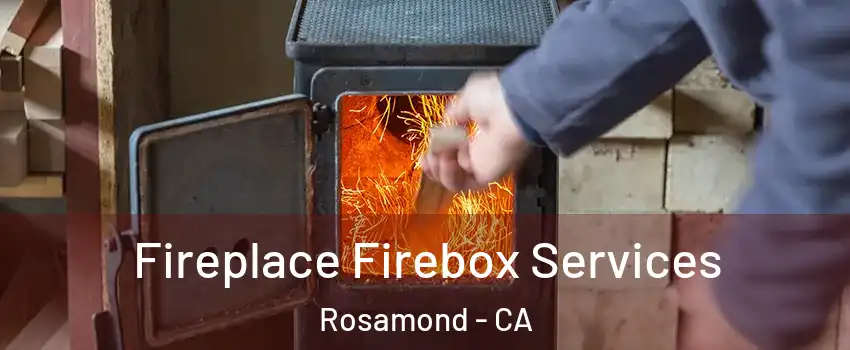  Fireplace Firebox Services Rosamond - CA